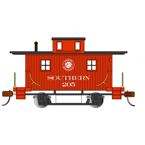 Bachmann USA Bobber Caboose - Southern HO Gauge 18406