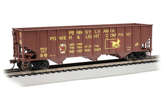 Bachmann USA 18725 3-Bay 100-Ton Hopper Pennsylvania Power & Light #281 HO Gauge