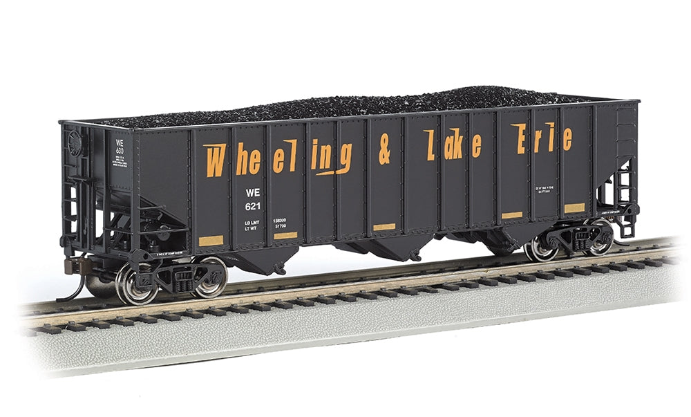 Bachmann USA 18734 3-Bay 100-Ton Hopper - Wheeling & Lake Erie #621 HO Gauge