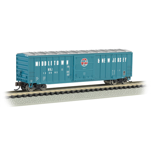 Bachmann USA ACF 50'6' Sliding Door Box Car Middletown & New Jersey N 19653