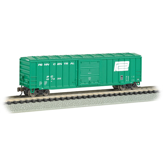 Bachmann USA ACF 50'6' Sliding Door Box Car - PENN Central - Green N Gauge 19662