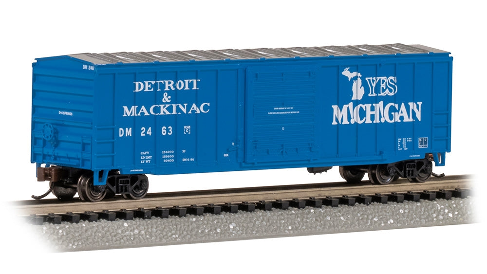 Bachmann USA 19671 ACF 50'6" Outside-Braced Slidng Door Boxcar #2463 N Gauge