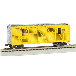 Bachmann USA 40' Stock Car - Union Pacific with Horses (Animated) HO Gauge 19701