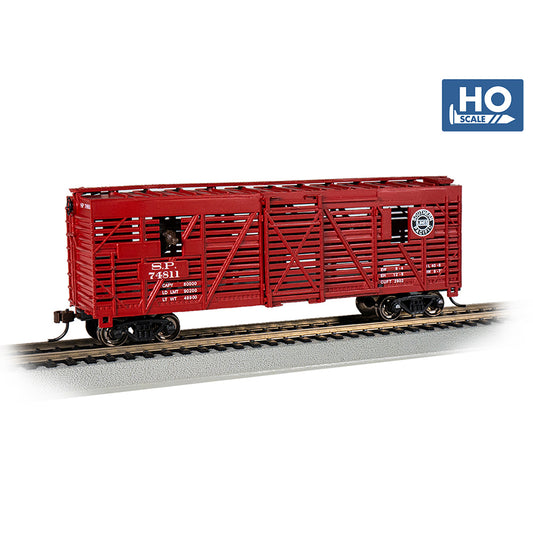 Bachmann USA 40' Stock Car - Southern Pacific #74811 With Cattle HO Gauge 19711
