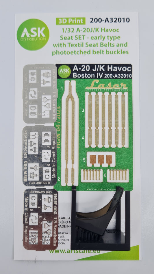 Art Scale 200-A32010 1:32 Douglas A-20J/K Havoc