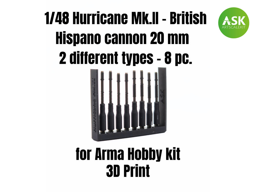 Art Scale 200-A48002 1:48 Hawker Hurricane Mk.IIC