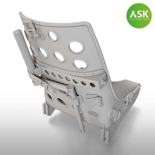 Art Scale 200-A48030 1:48 Mitsubishi A6M Zero Seat Early with starting handle
