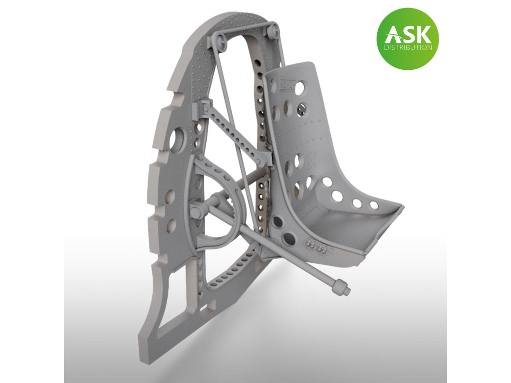 Art Scale 200-A48049 1:48 Mitsubishi A6M5 Model 52 Bulkhead with Seat Bottom