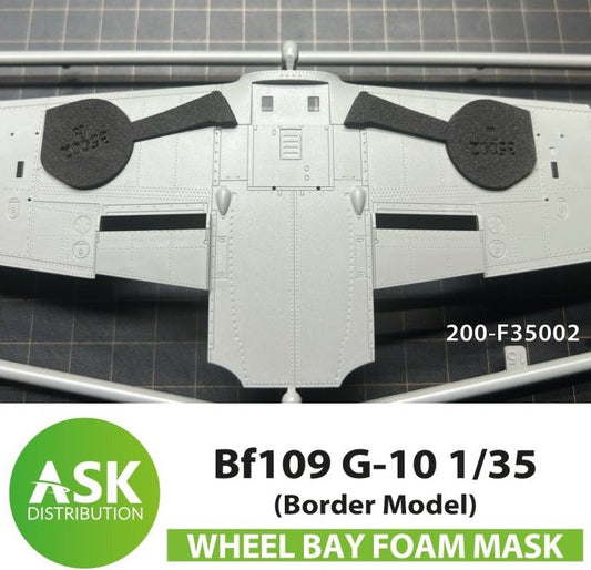 Art Scale 200-F35002 1:35 Messerschmitt Bf-109G-10 Wheel bays