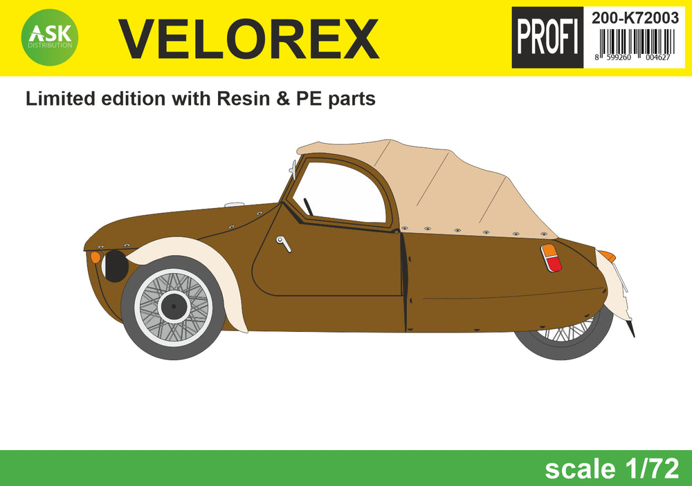 Art Scale 200-K72003 1:72 Velorex