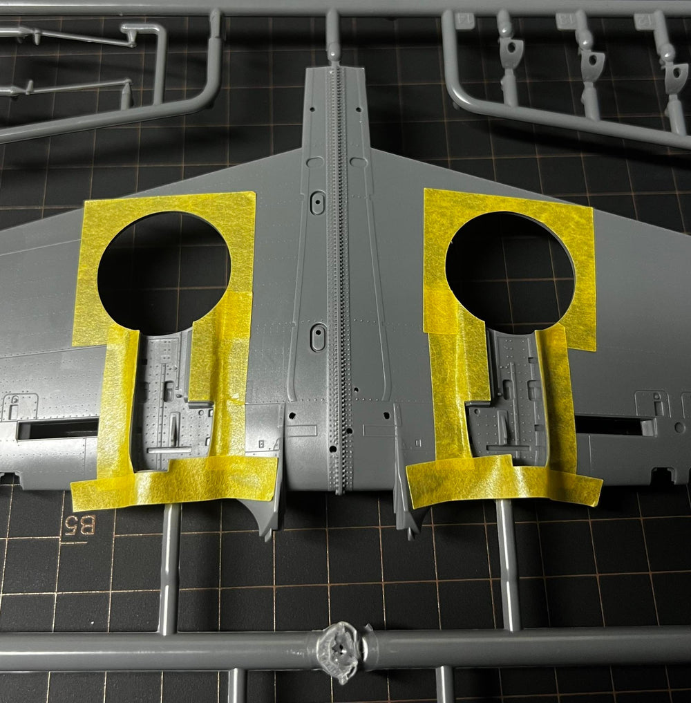 Art Scale 200-M32012 1:32 Curtiss Hawk 81-A2 AVG wheels bay masks