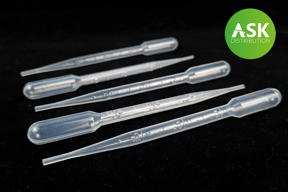 Art Scale 200-T0072 Pipettes for Mixing Colors Medium 5x3ml