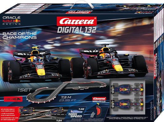 Carrera Digital 132 Race of the Champions-F1 w/ M.Verstappen No.1 &S.Perez No.11