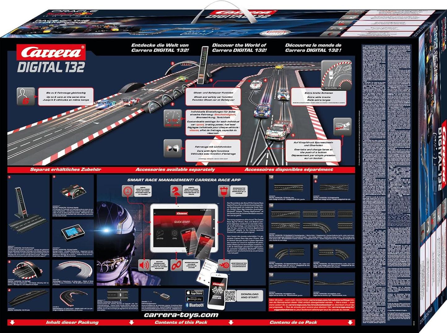 Carrera Digital 132 Race of the Champions-F1 w/ M.Verstappen No.1 &S.Perez No.11