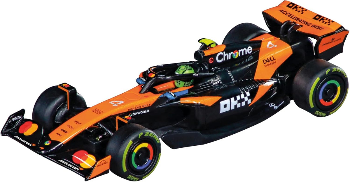 Carrera GO!!! Super F1 w/ Red Bull M.Verstappen No.1 & McLaren L.Norris No.4 - image 5