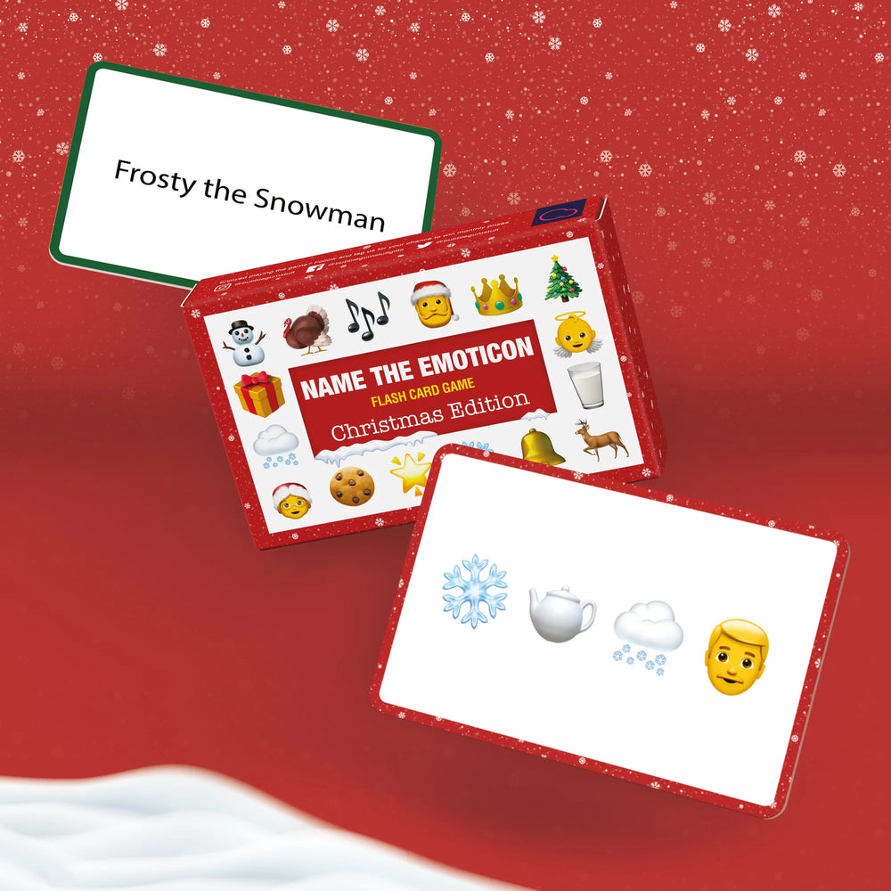 Bubblegum Stuff Name The Emoticon - Christmas Edition Card Game