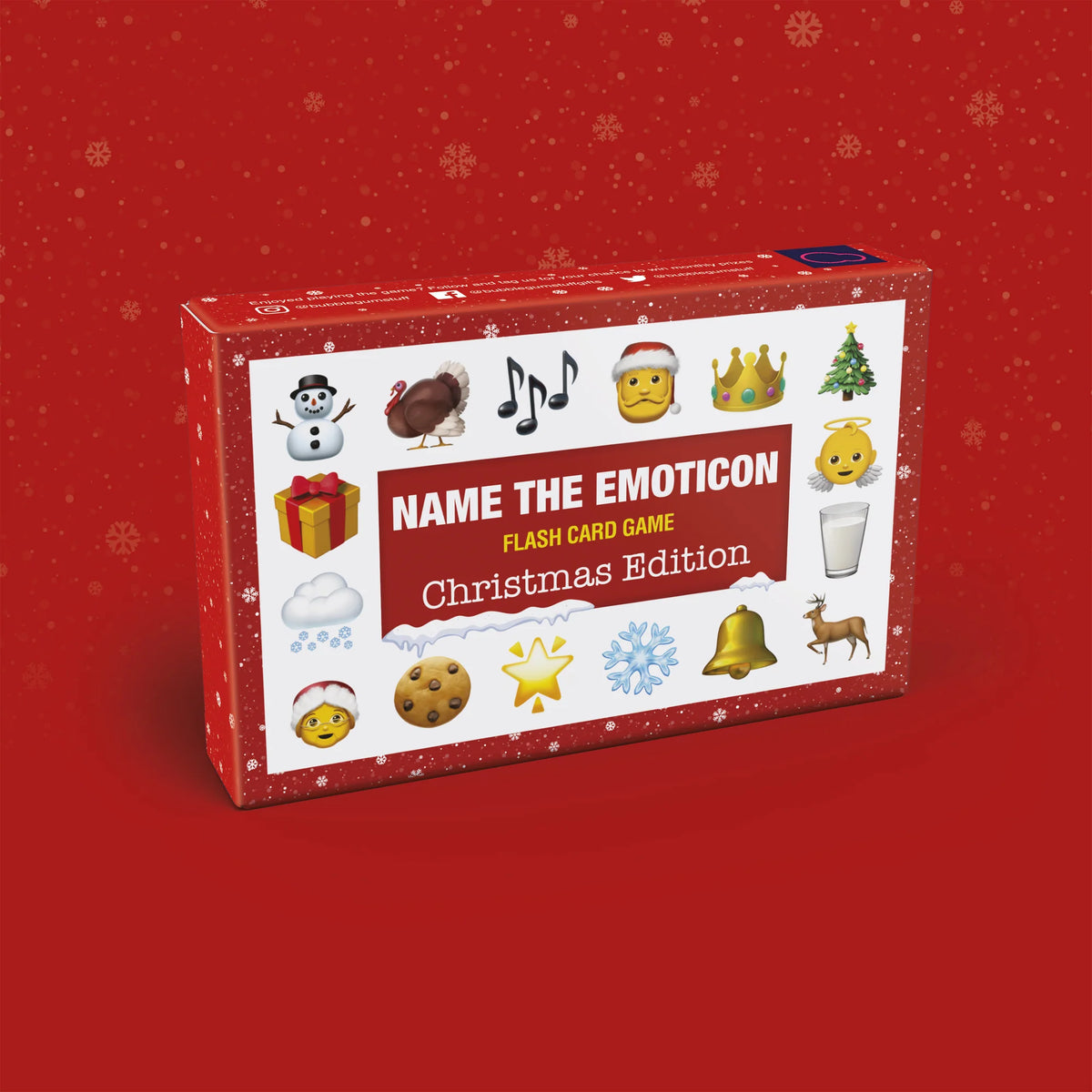 Bubblegum Stuff Name The Emoticon - Christmas Edition Card Game