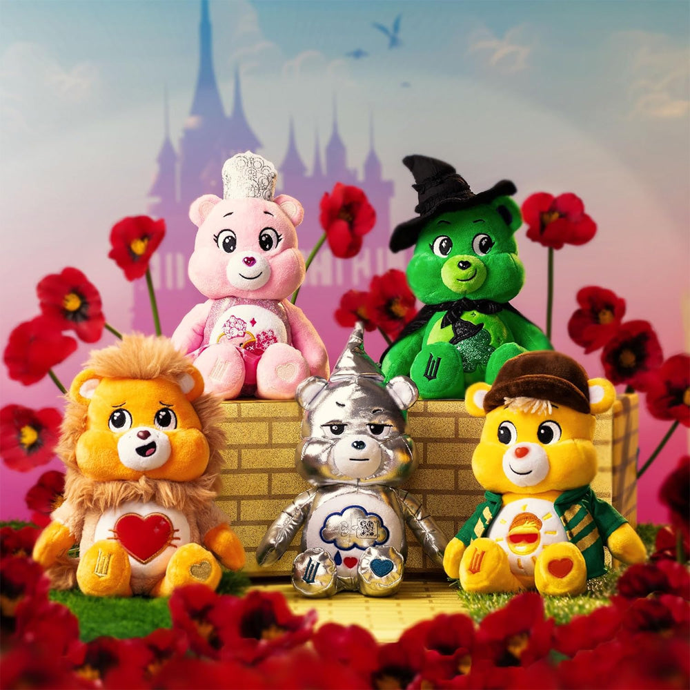 Care Bears x Wicked Love-A-Lot Bear as Glinda 22cm Plush Soft Toy