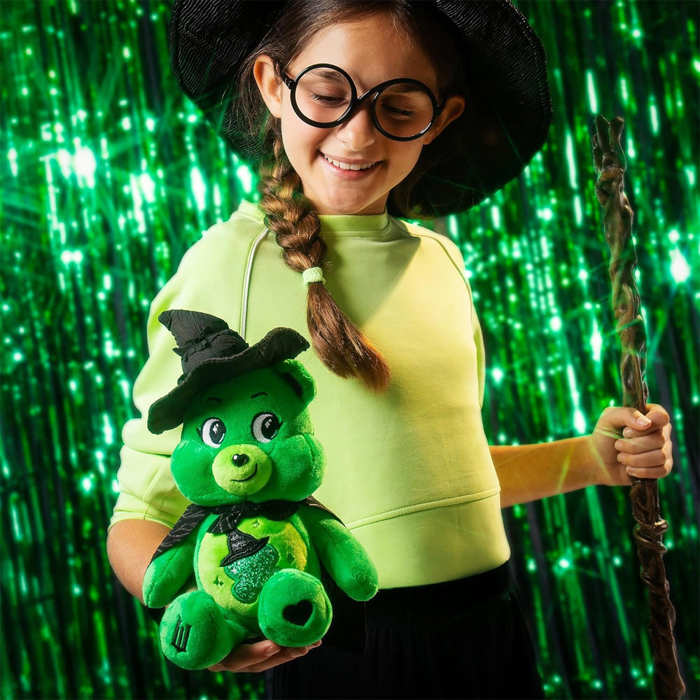 Care Bears x Wicked Good Luck Bear as Elphaba 22cm Plush Soft Toy 23082
