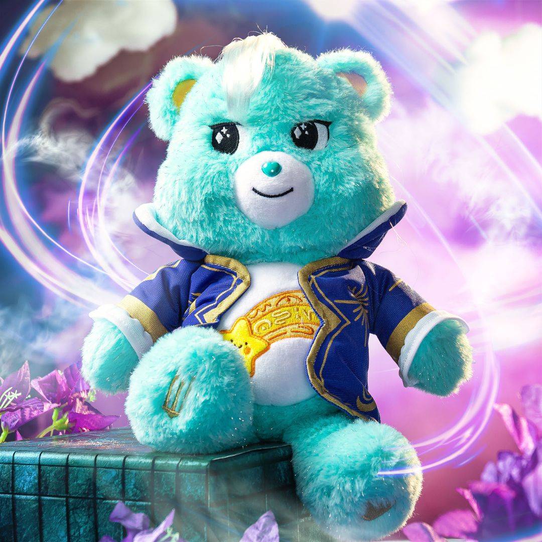 Care Bears X Wicked Wish Bear as Madame Morrible 30cm Plush Soft Toy