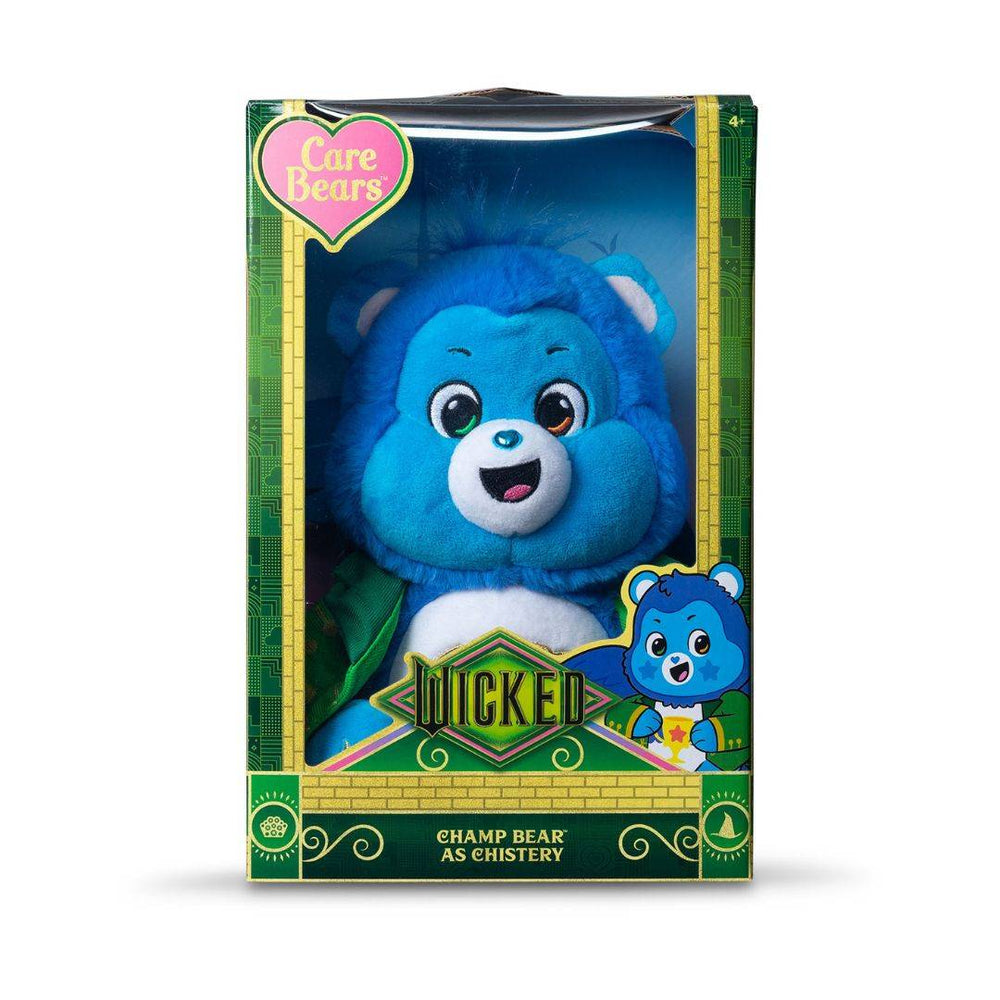 Care Bears X Wicked Champ Bear as Christery 30cm Plush Soft Toy