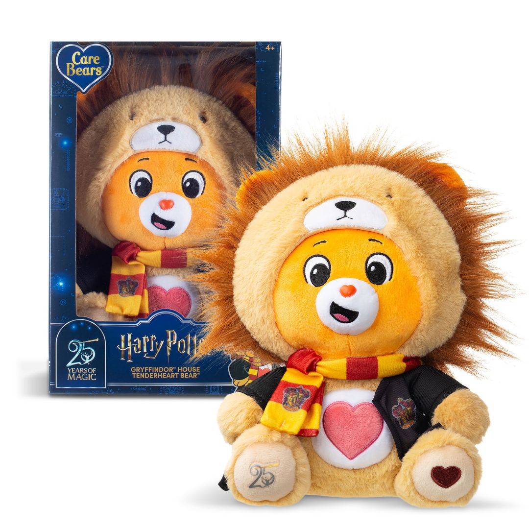 Care Bears X Harry Potter Tenderheart Bear X Gryffindor Hoodie 30cm Plush Soft Toy