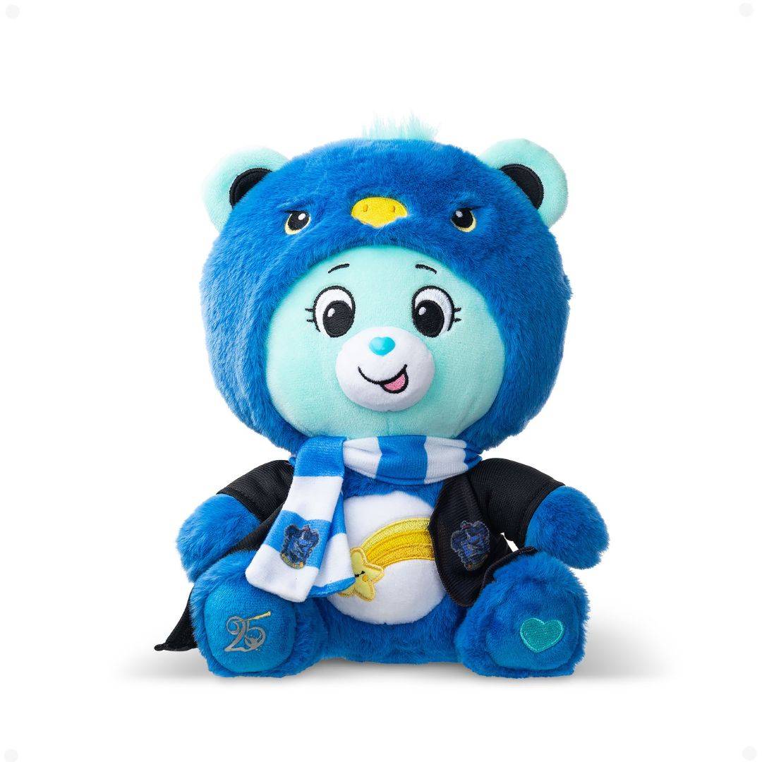 Care Bears X Harry Potter Wish Bear X Ravenclaw Hoodie 30cm Plush Soft Toy