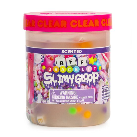Slimy Gloop Clear BFF Bracelet Scented Sensory Toy