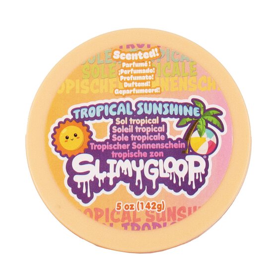 Slimy Gloop Tropical Sunshine Scented Sensory Toy 5oz