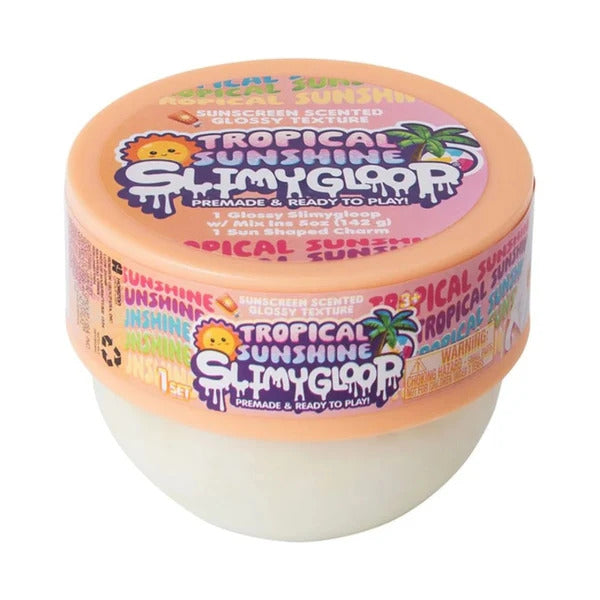Slimy Gloop Tropical Sunshine Scented Sensory Toy 5oz