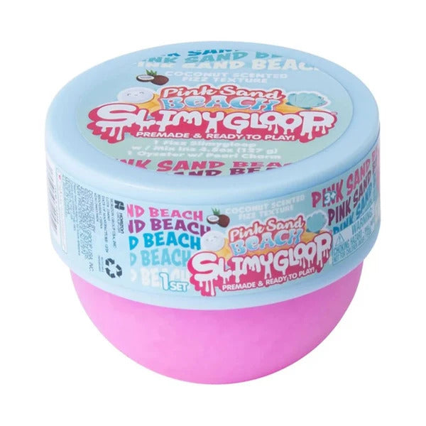 Slimy Gloop Pink Sand Beach Scented Sensory Toy 5oz