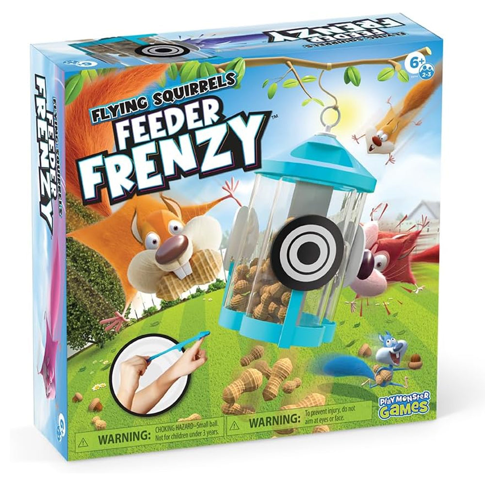 Feeder Frenzy: Flying Squirrels Board Game - Age 6+ 2-3 Players