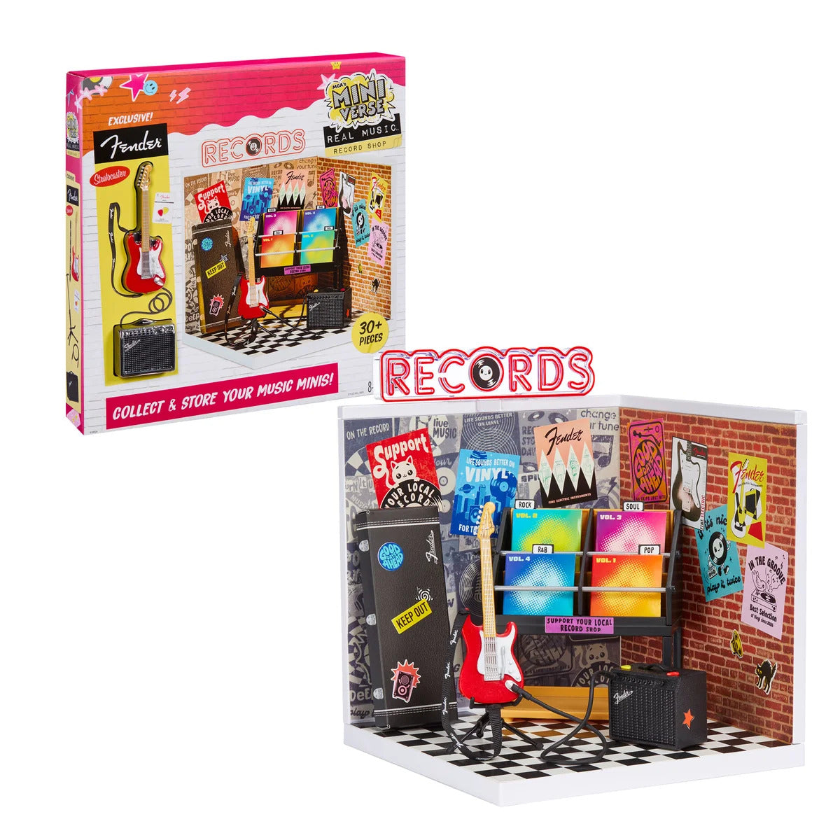 MGA's Miniverse Make it Mini: Spaces Record Shop