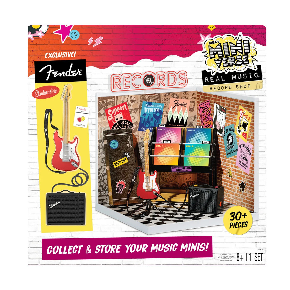 MGA's Miniverse Make it Mini: Spaces Record Shop