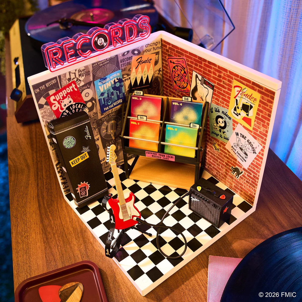 MGA's Miniverse Make it Mini: Spaces Record Shop