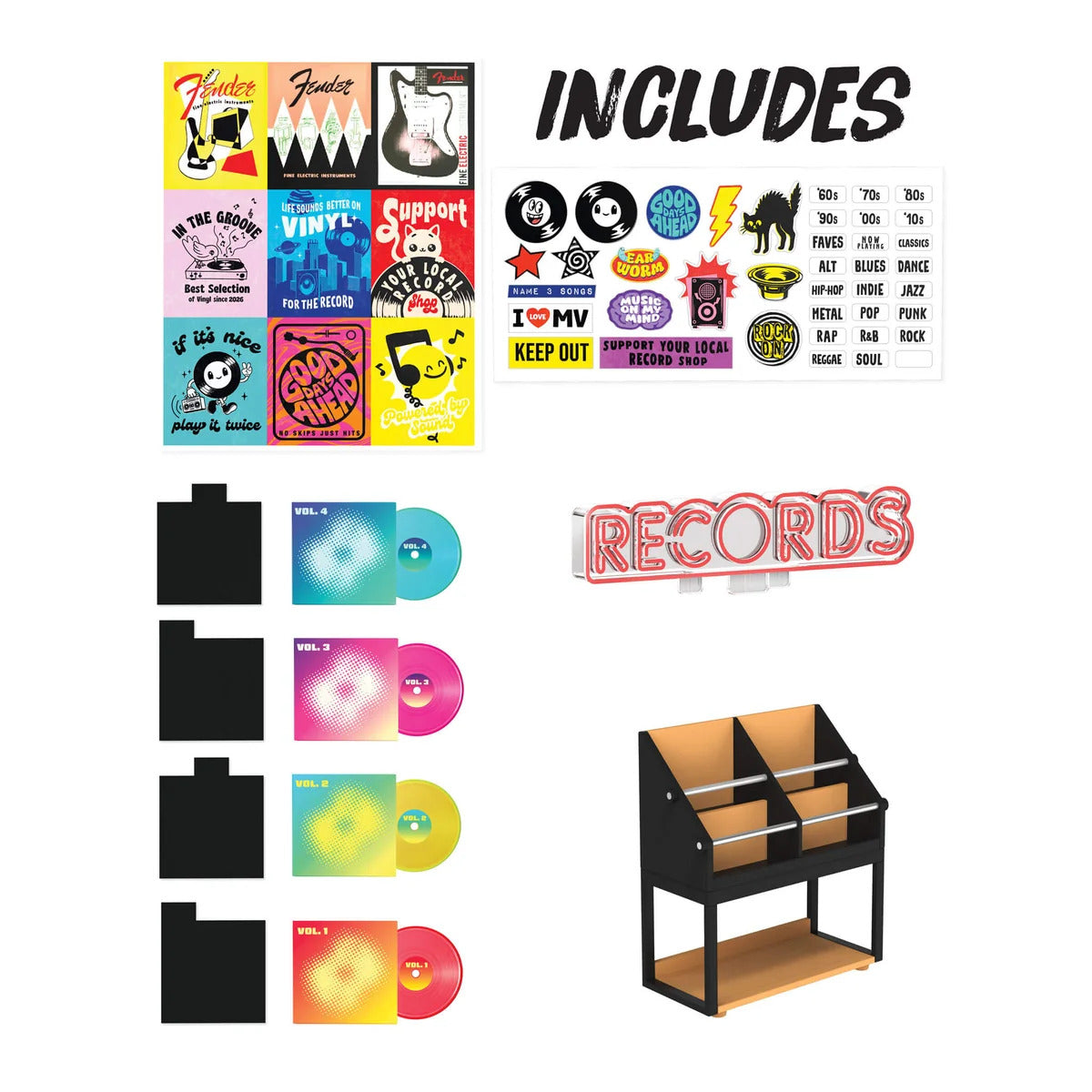 MGA's Miniverse Make it Mini: Spaces Record Shop
