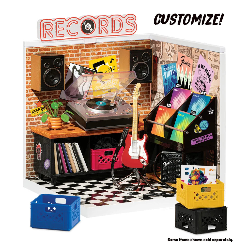 MGA's Miniverse Make it Mini: Spaces Record Shop