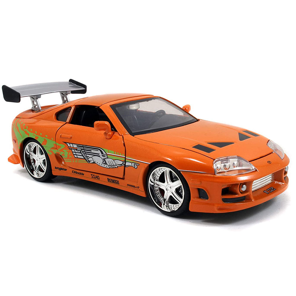Jada Diecast Fast & Furious Brian's 1995 Toyota Supra 1:24 Model Car