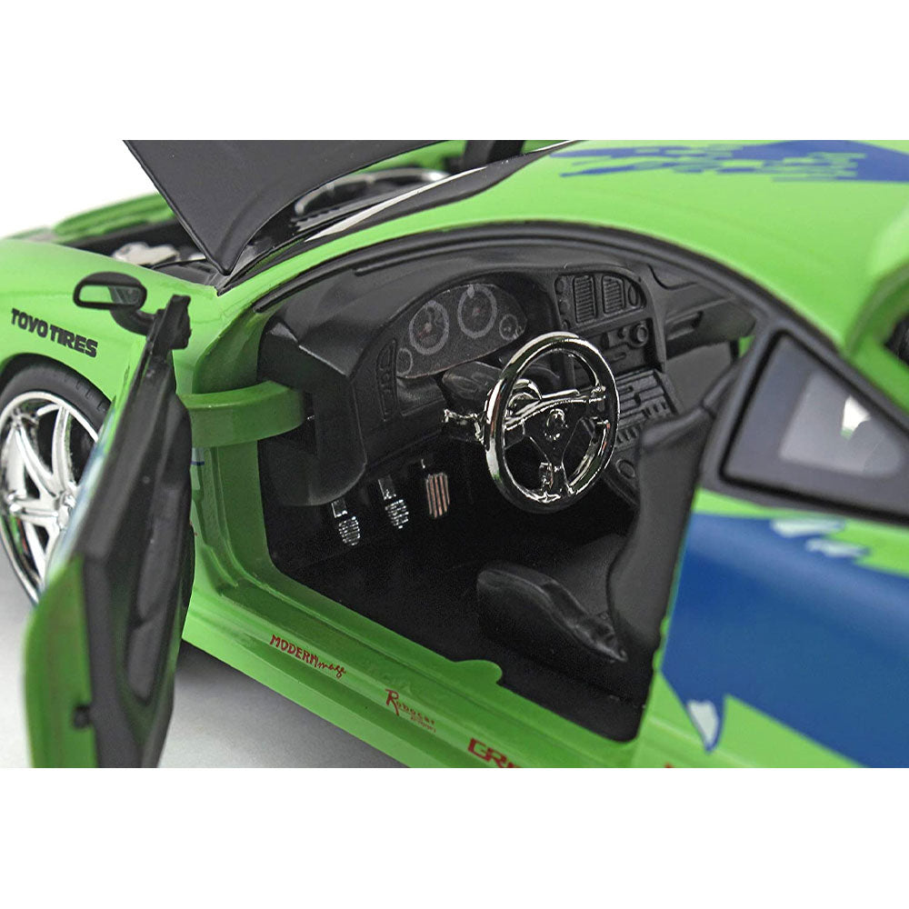 Jada Diecast Fast & Furious Brian's 1995 Mitsubishi Eclipse 1:24 Model Car
