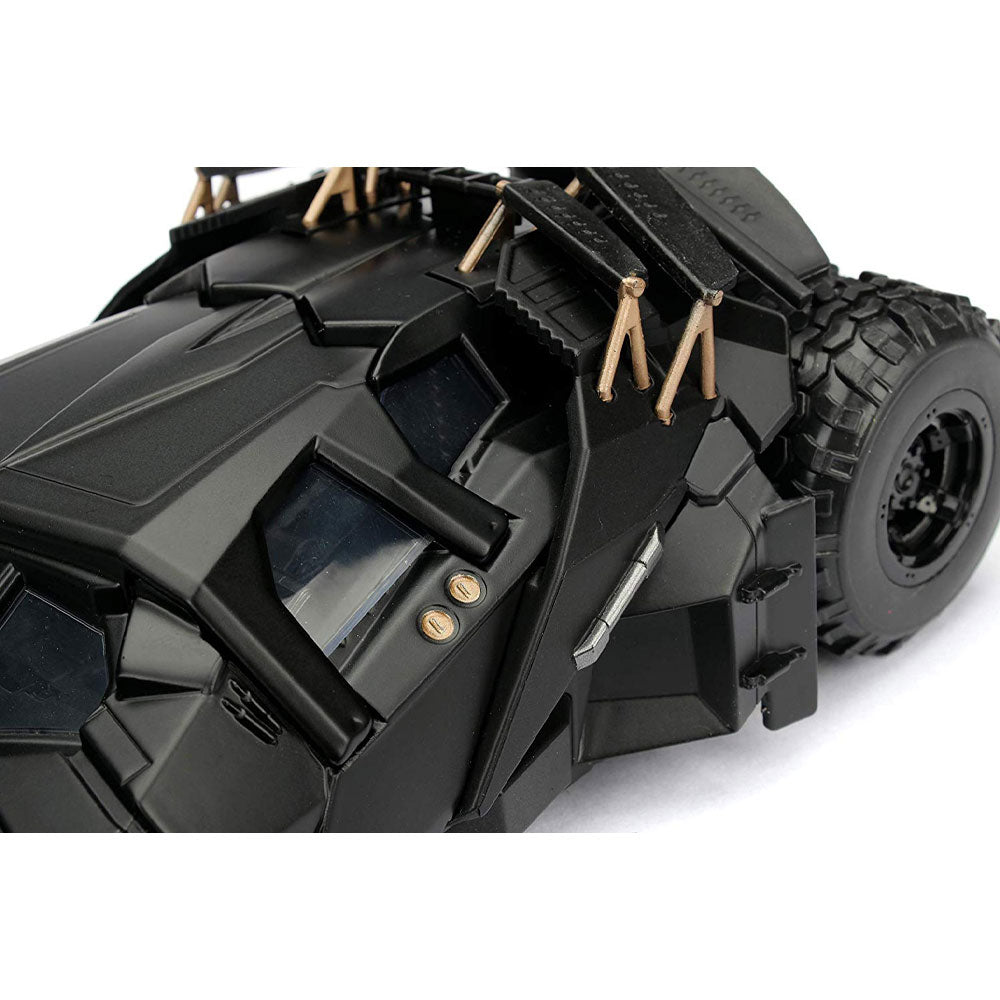 Jada Diecast Batman The Dark Knight Batmobile & Figure 1:24 Model Car