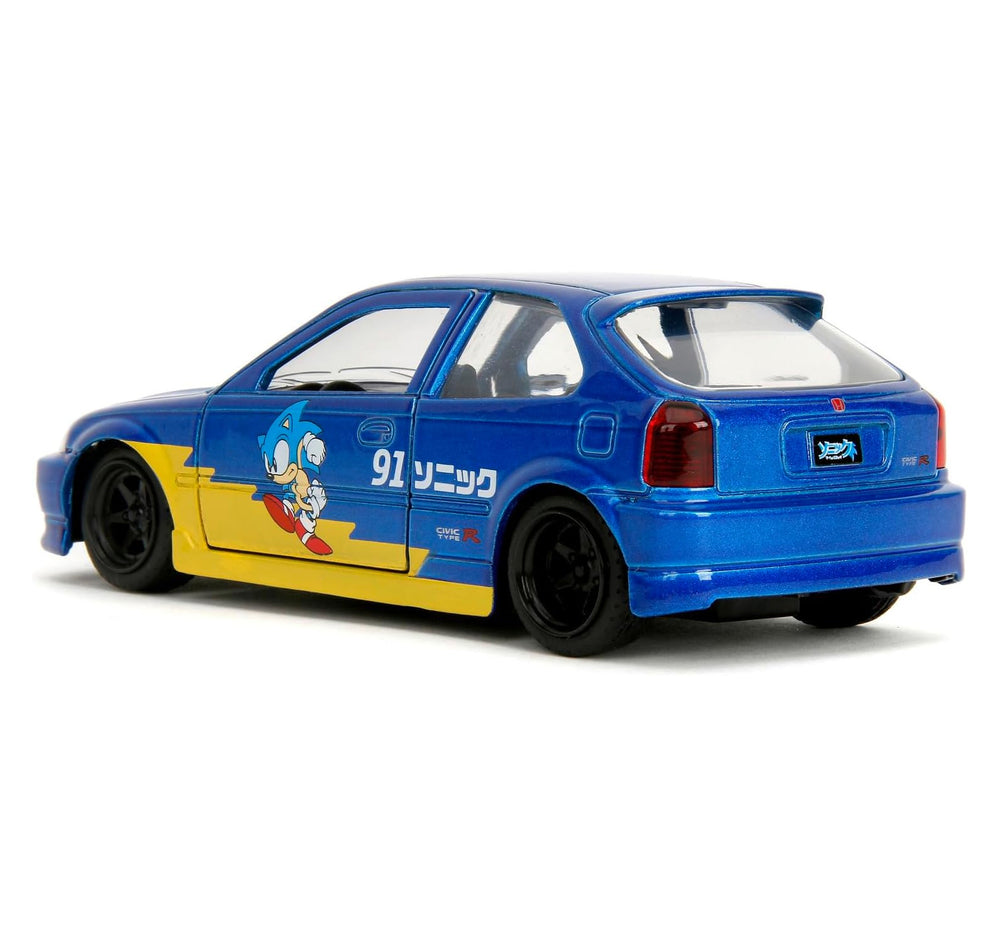 Jada Sonic 1997 Honda Civic Type-R 1:32 Diecast Car