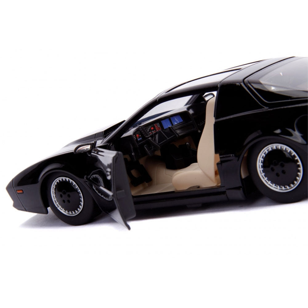 Jada Hollywood Rides Knight Rider 1982 Pontiac Trans Am 1:24 Diecast Model Car