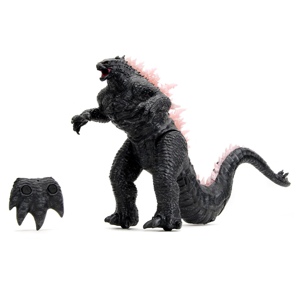 Jada Godzilla vs Kong The New Empire: RC Walking Heat-Ray Breath Godzilla 1:12
