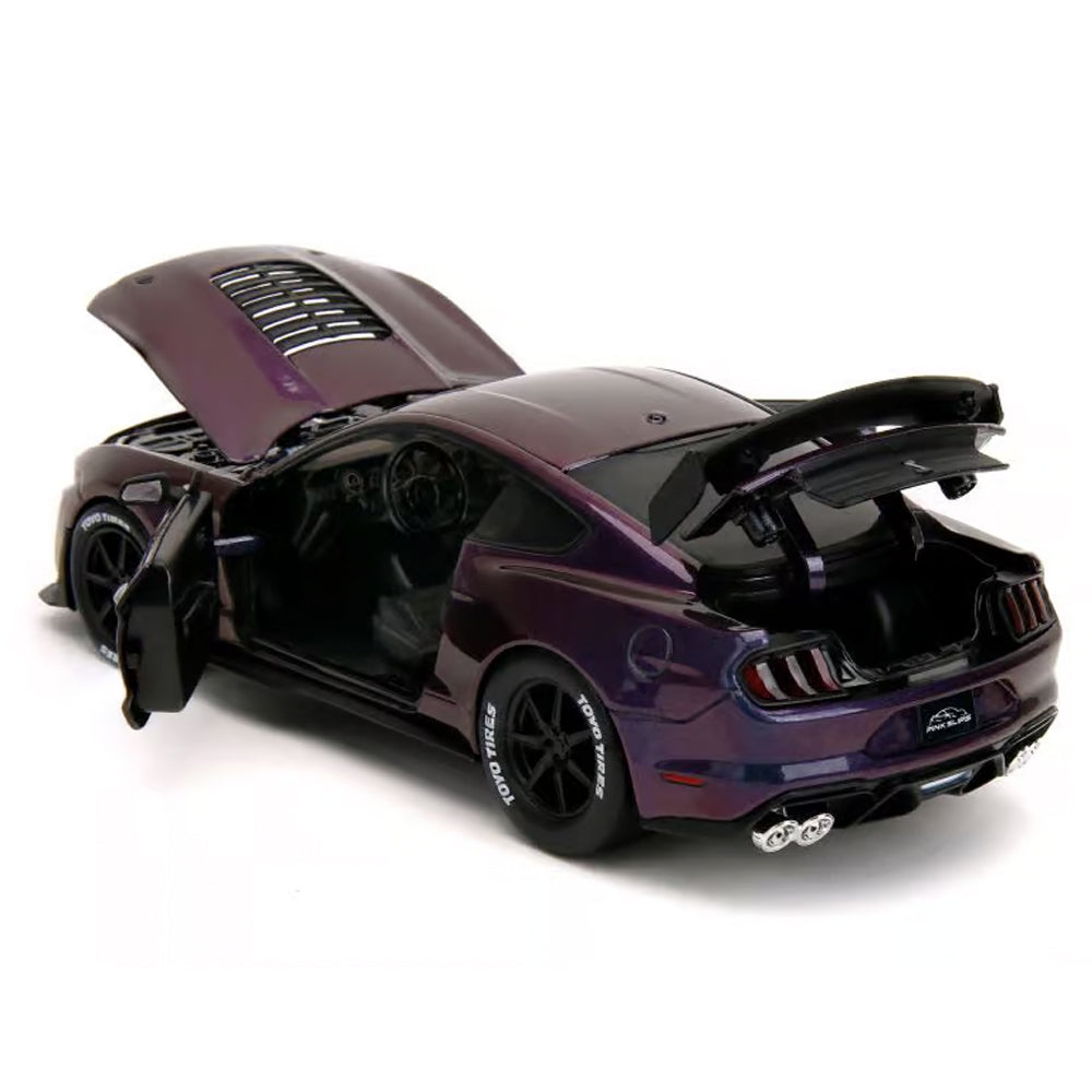 Jada Pink Slips 2020 Mustang Shelby GT500 Chameleon Blue/Purple 1:24 Diecast Car