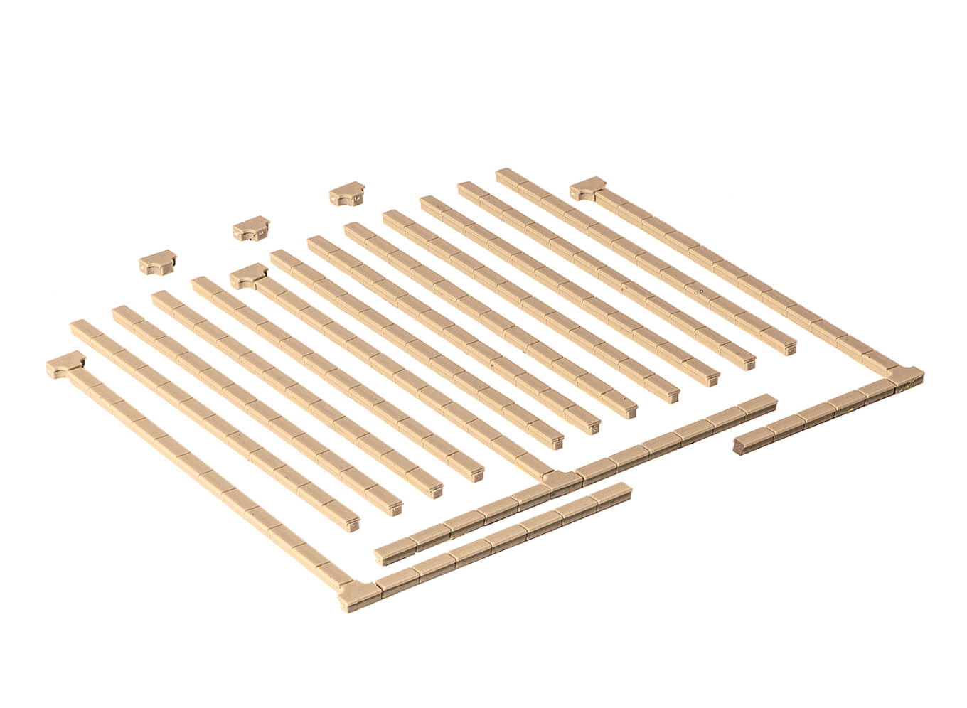 Ratio 258 Concrete Trunking N Gauge Kit