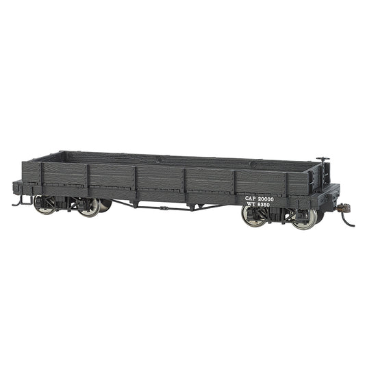 Bachmann USA Gondola - Data Only - Black On30 Gauge 27298