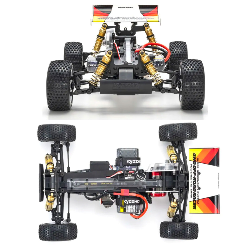 Kyosho Legendary Series Optima 4WD Mid RC Car Assembly Kit 30622