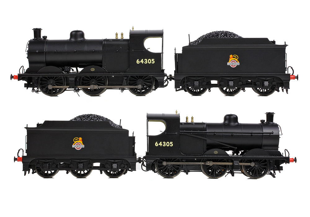 Bachmann Branchline 31-319A GCR 9J (J11) 64305 BR Black (Early Emblem) OO Gauge