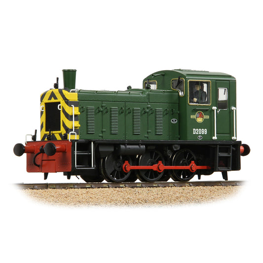 Bachmann Branchline 31-364B Class 03 D2099 BR Green (Wasp Stripes) [W]