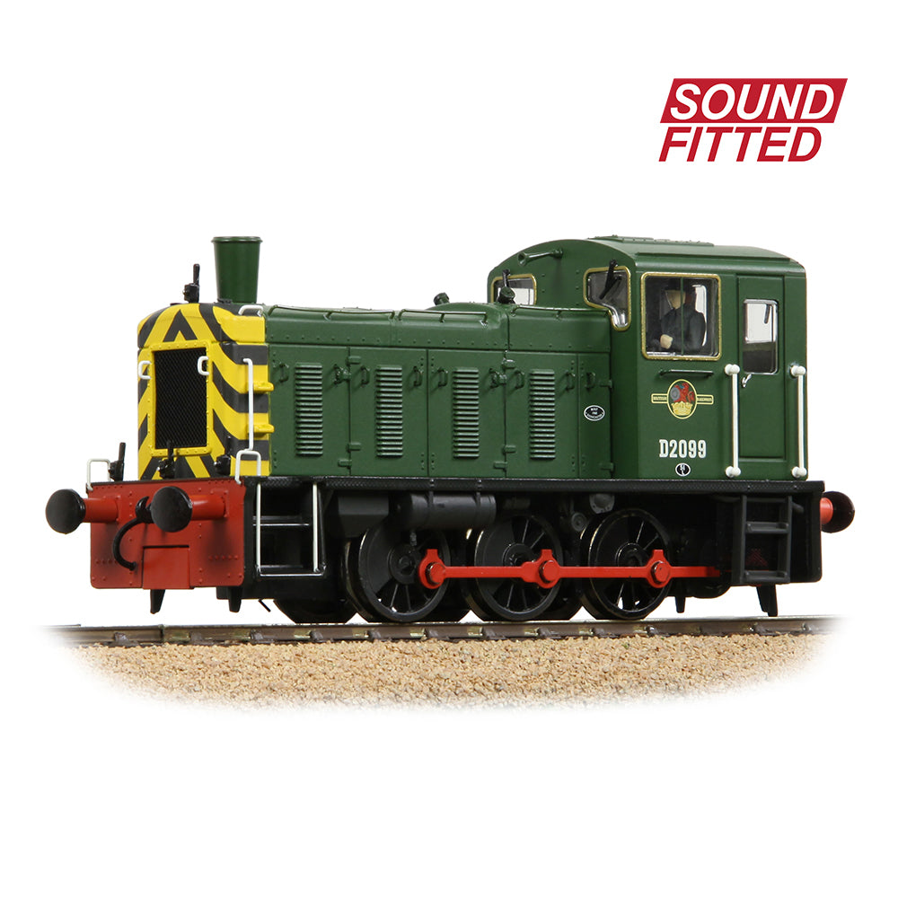 Bachmann Branchline 31-364BSF Class 03 D2099 BR Green (Wasp Stripes) [W]